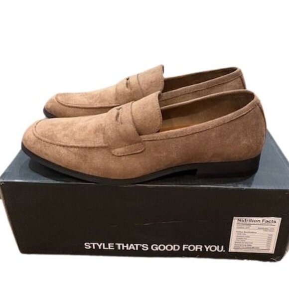 Nick Graham “Altred” Suede Penny Loafers in Brown – New In Box – Size 9 - Picture 5 of 9